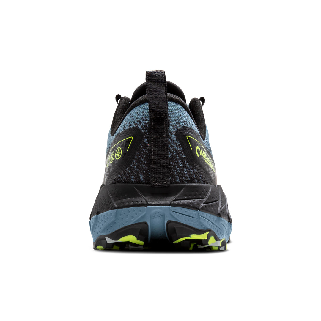 Men's Brooks Cascadia 18 Color: Citadel/Ebony/Lime 3