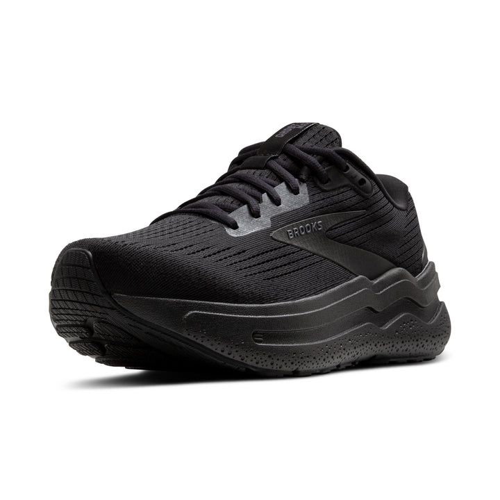 Men's Brooks Ghost Max 2 Color: Black/Black/Ebony 6