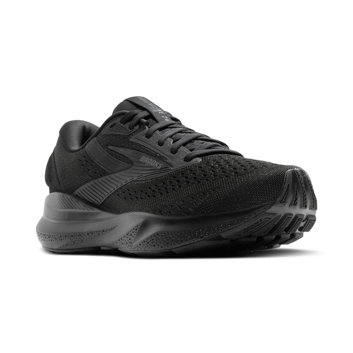 Men's Brooks Adrenaline GTS 24 Color: Black/Black/Ebony (WIDE WIDTH) 1