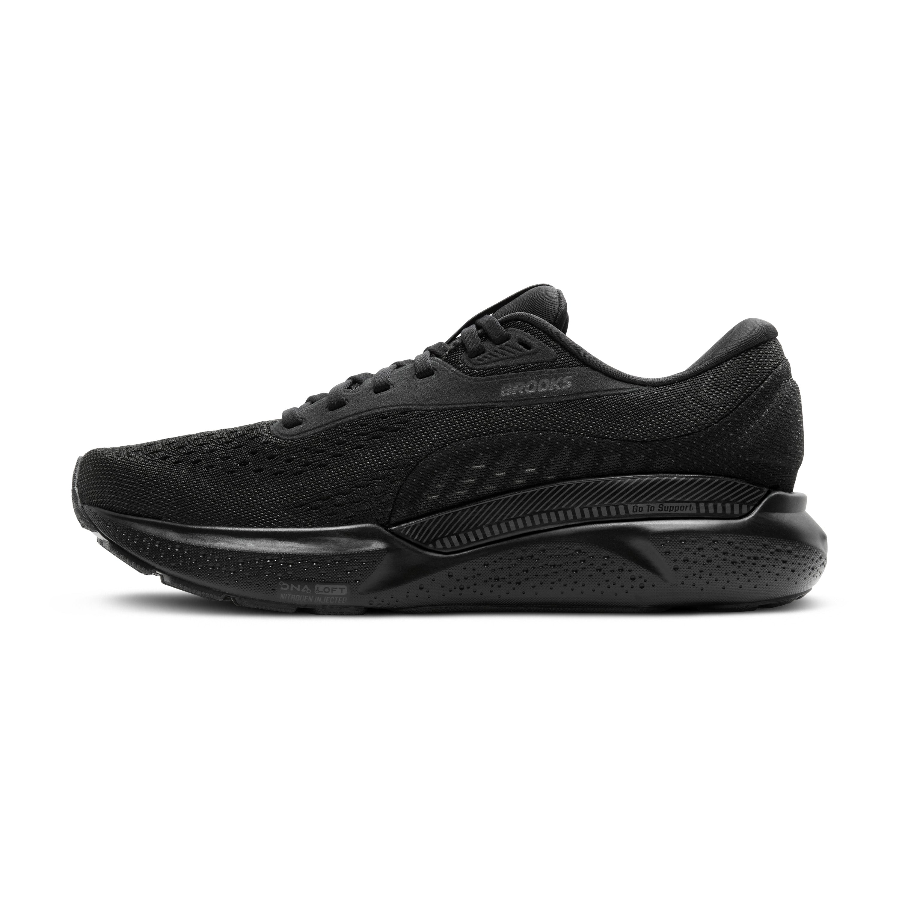 Men's Brooks Adrenaline GTS 24 Color: Black/Black/Ebony
