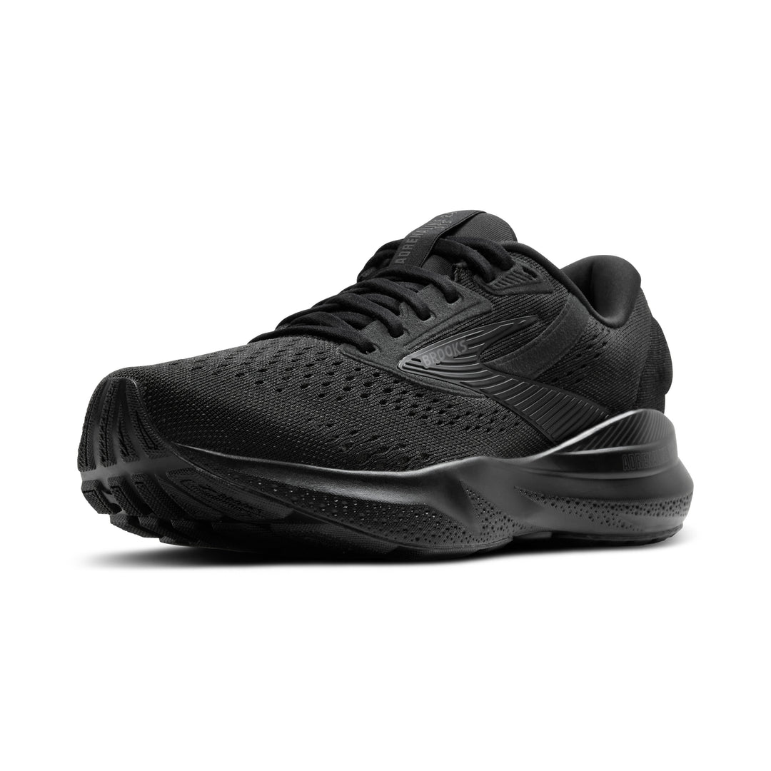 Men's Brooks Adrenaline GTS 24 Color: Black/Black/Ebony (WIDE WIDTH) 7