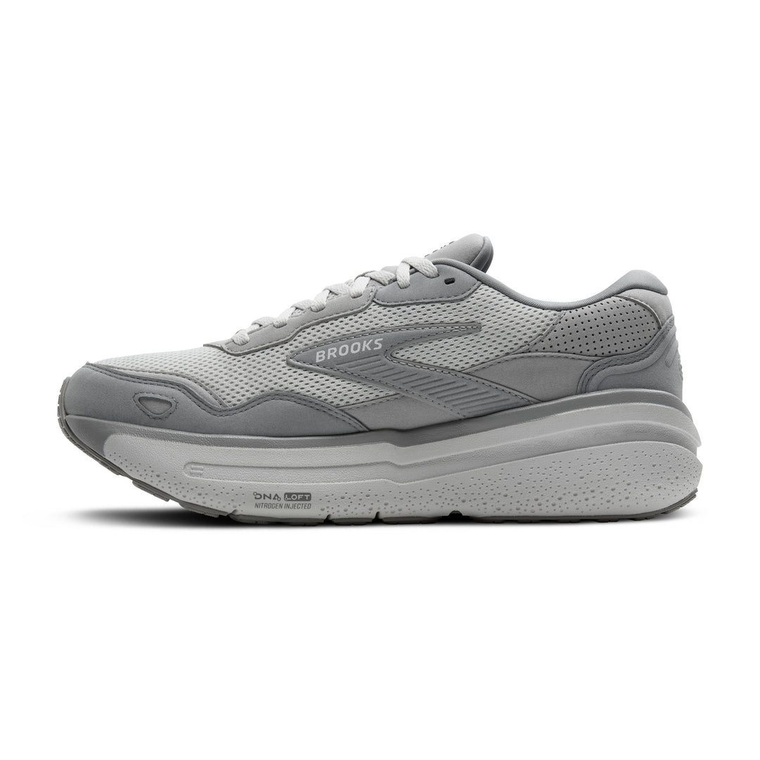 Men's Brooks Ghost Max SE Color: Primer Grey/Oyster/Alloy 4