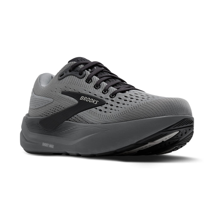 Men's Brooks Ghost Max 3 Color: Primer Grey/Ebony (WIDE WIDTH) 1