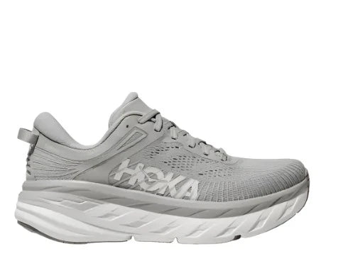 Women's Hoka Bondi 7 Color: Harbor Mist / White (WIDE WIDTH) 6