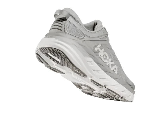 Women's Hoka Bondi 7 Color: Harbor Mist / White  v4