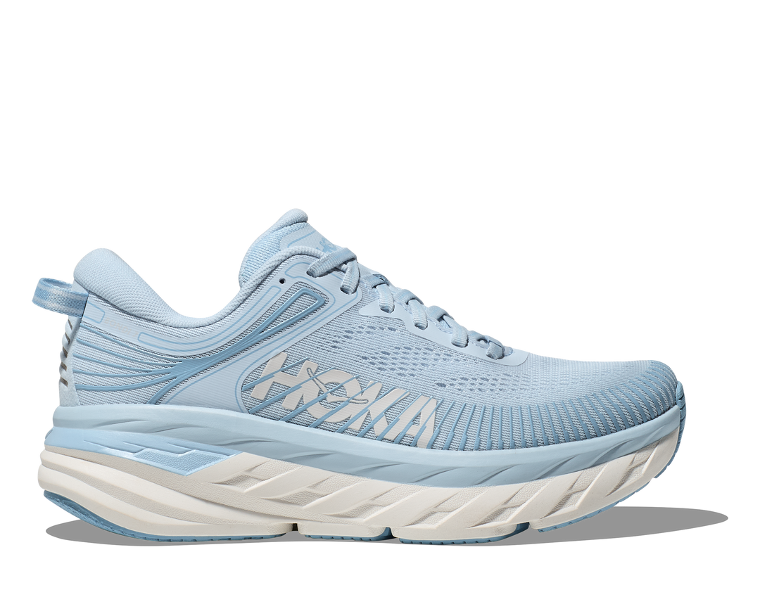 Women's Hoka Bondi 7 Color: Ice Water / White  3