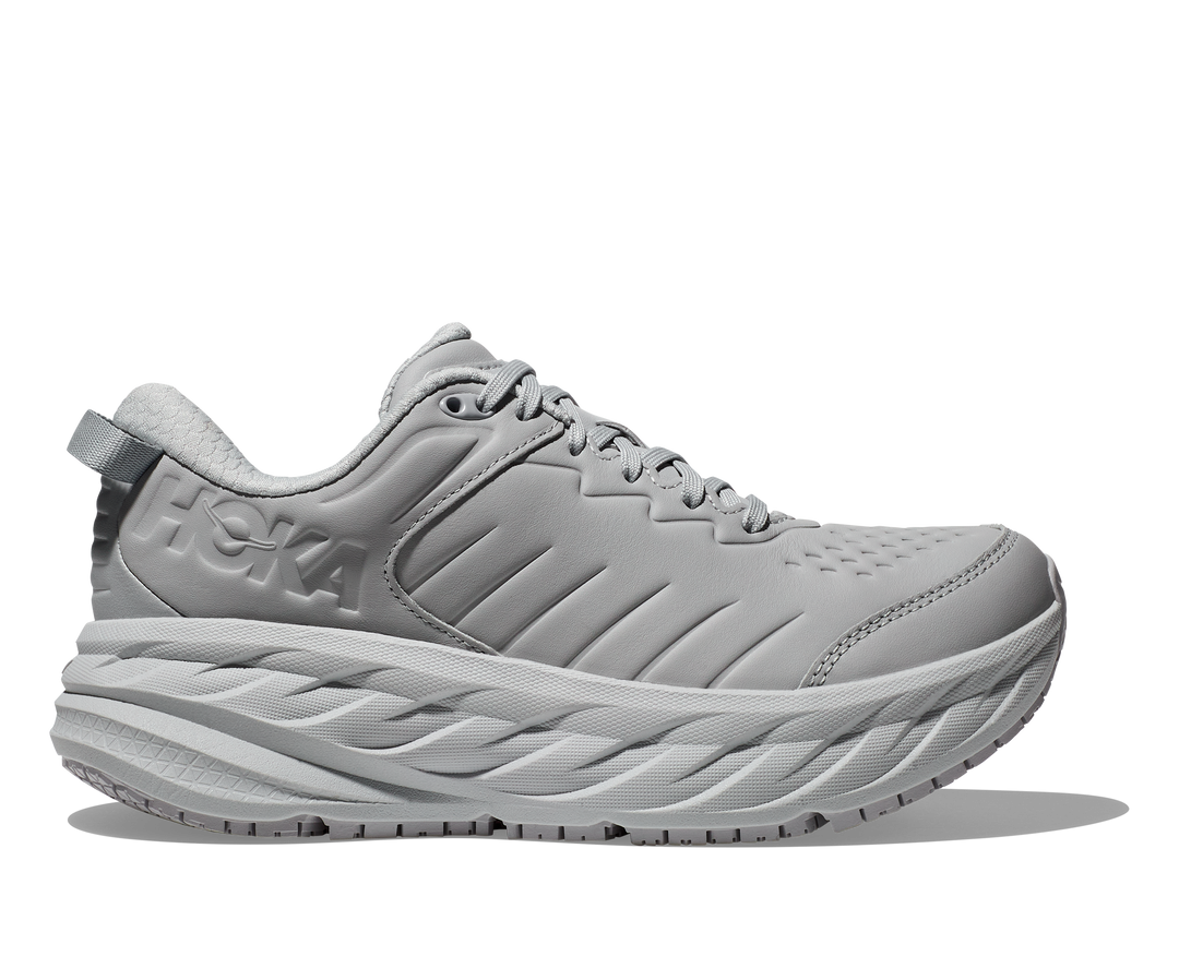 Women's Hoka  Bondi SR Color: Harbor Mist / Lunar Rock 5