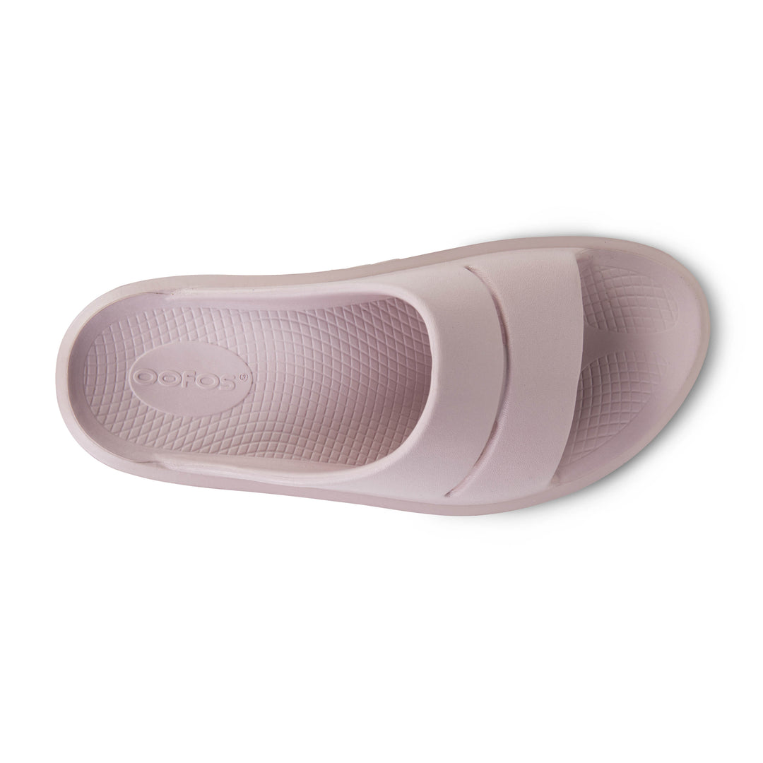 Women's Oofos OOmega Ooahh Sandal Color: Stardust 4