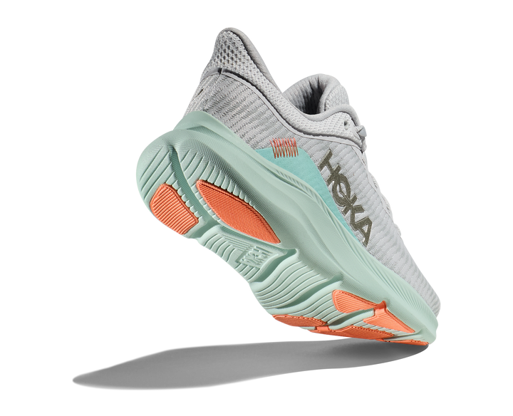 Women's Hoka Solimar Color: Stardust / Aqua Breeze 5