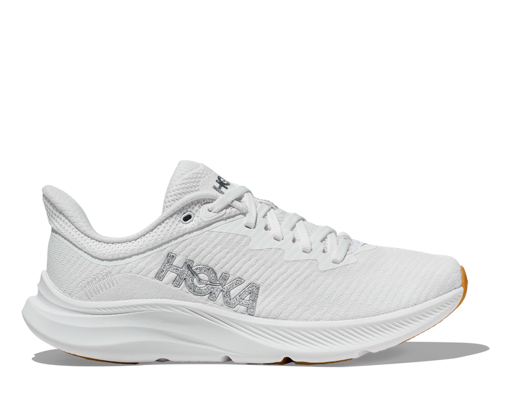 Women's Hoka Solimar Color: White/ White  4