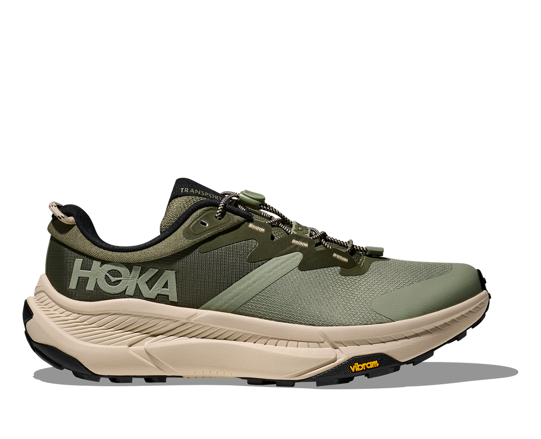 Men's Hoka Transport Color: Sea Moss/ Eucalyptus 2