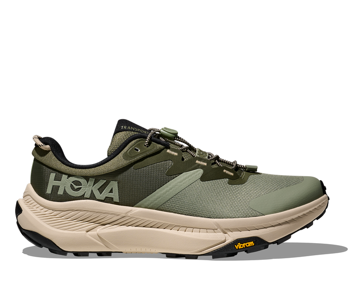 Men's Hoka Transport Color: Sea Moss/ Eucalyptus 2