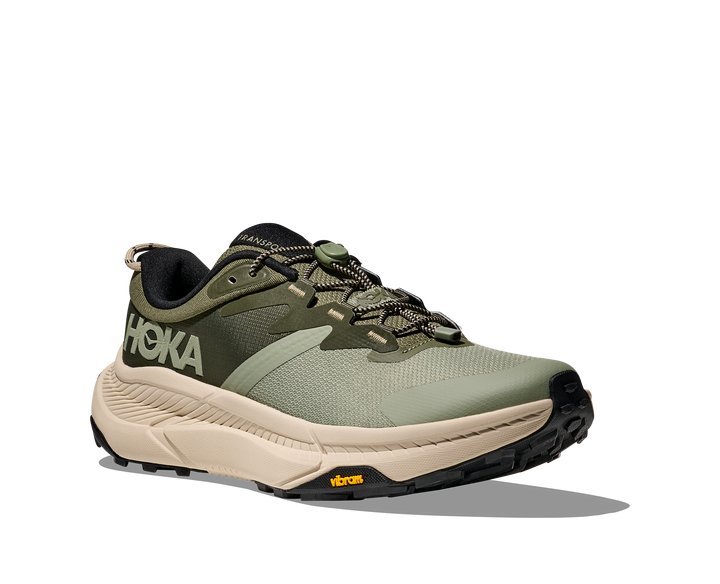 Men's Hoka Transport Color: Sea Moss/ Eucalyptus 1