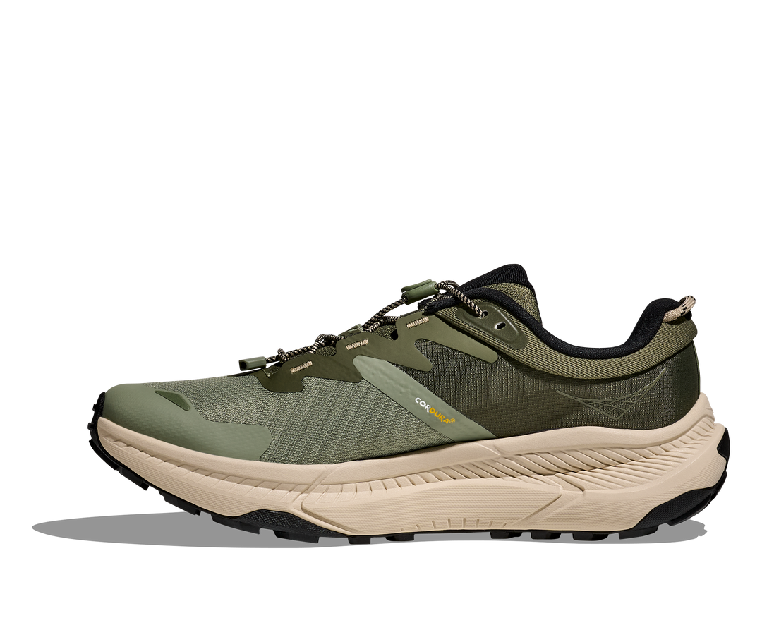 Men's Hoka Transport Color: Sea Moss/ Eucalyptus 4