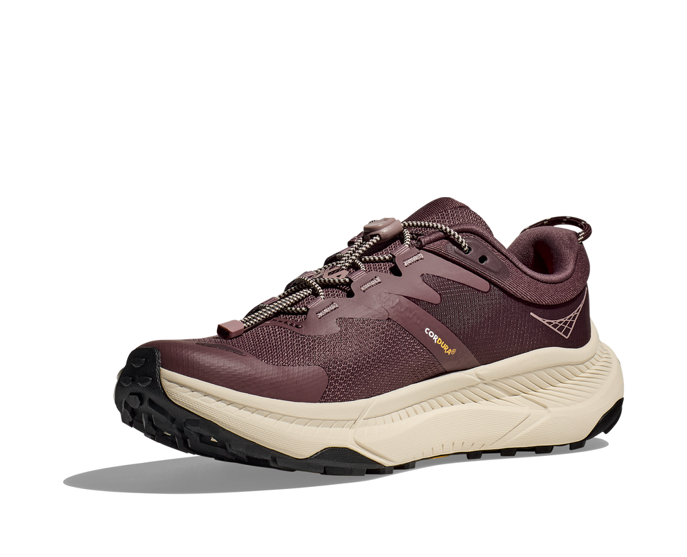 Women's Hoka Transport Color: Smoky Quartz / Oat Milk 2