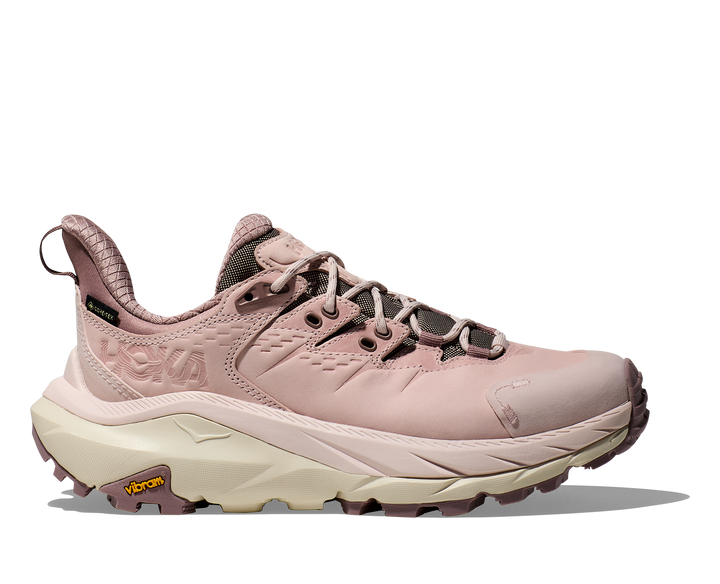 Women's Hoka Kaha 2 Low GTX Color: Cosmic Pearl/Oat Milk 3