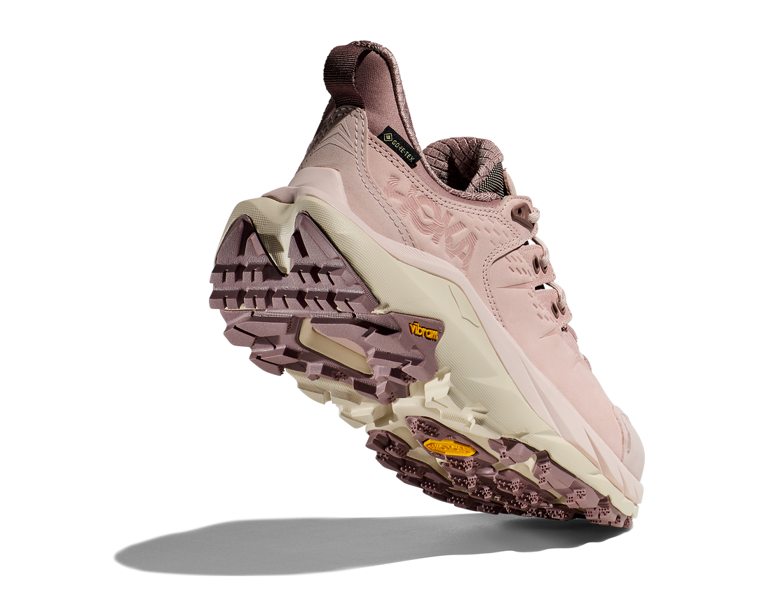 Women's Hoka Kaha 2 Low GTX Color: Cosmic Pearl/Oat Milk 5