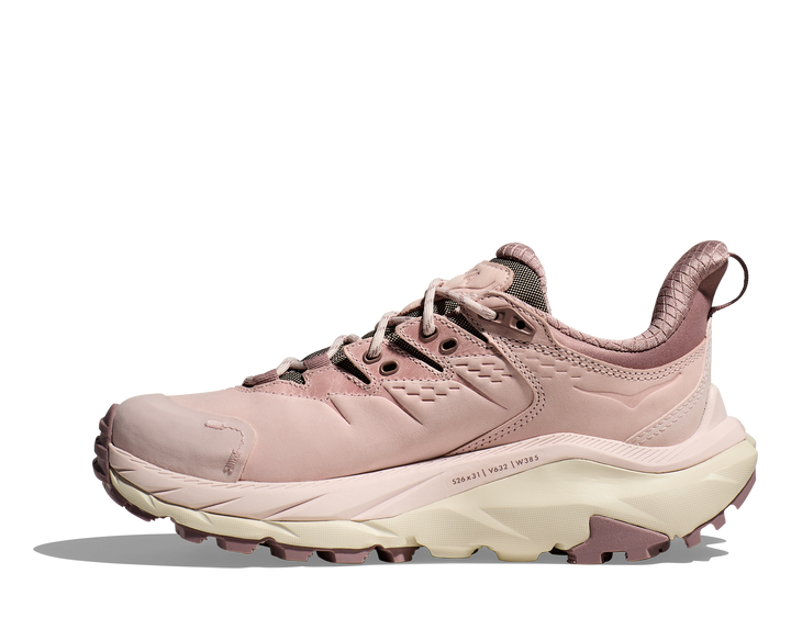 Women's Hoka Kaha 2 Low GTX Color: Cosmic Pearl/Oat Milk 8