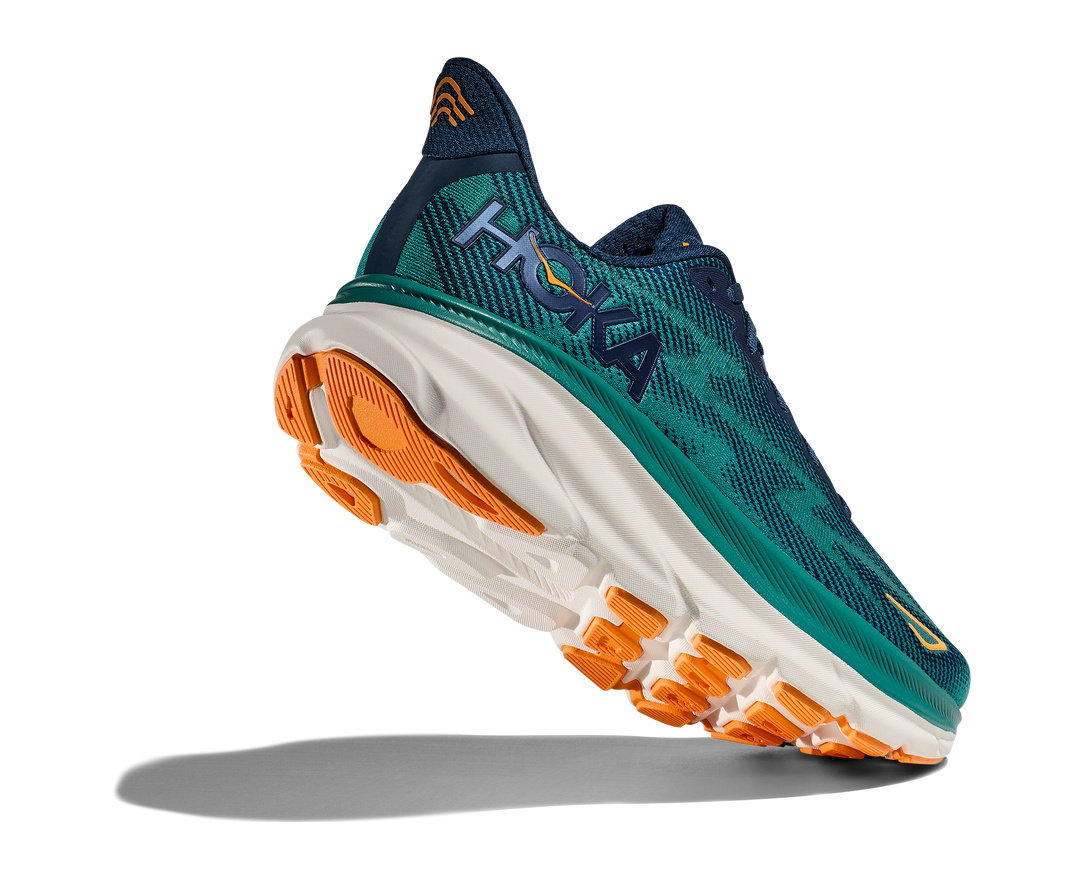 Men's Hoka Clifton 9 Color: Midnight /Oceanic 4