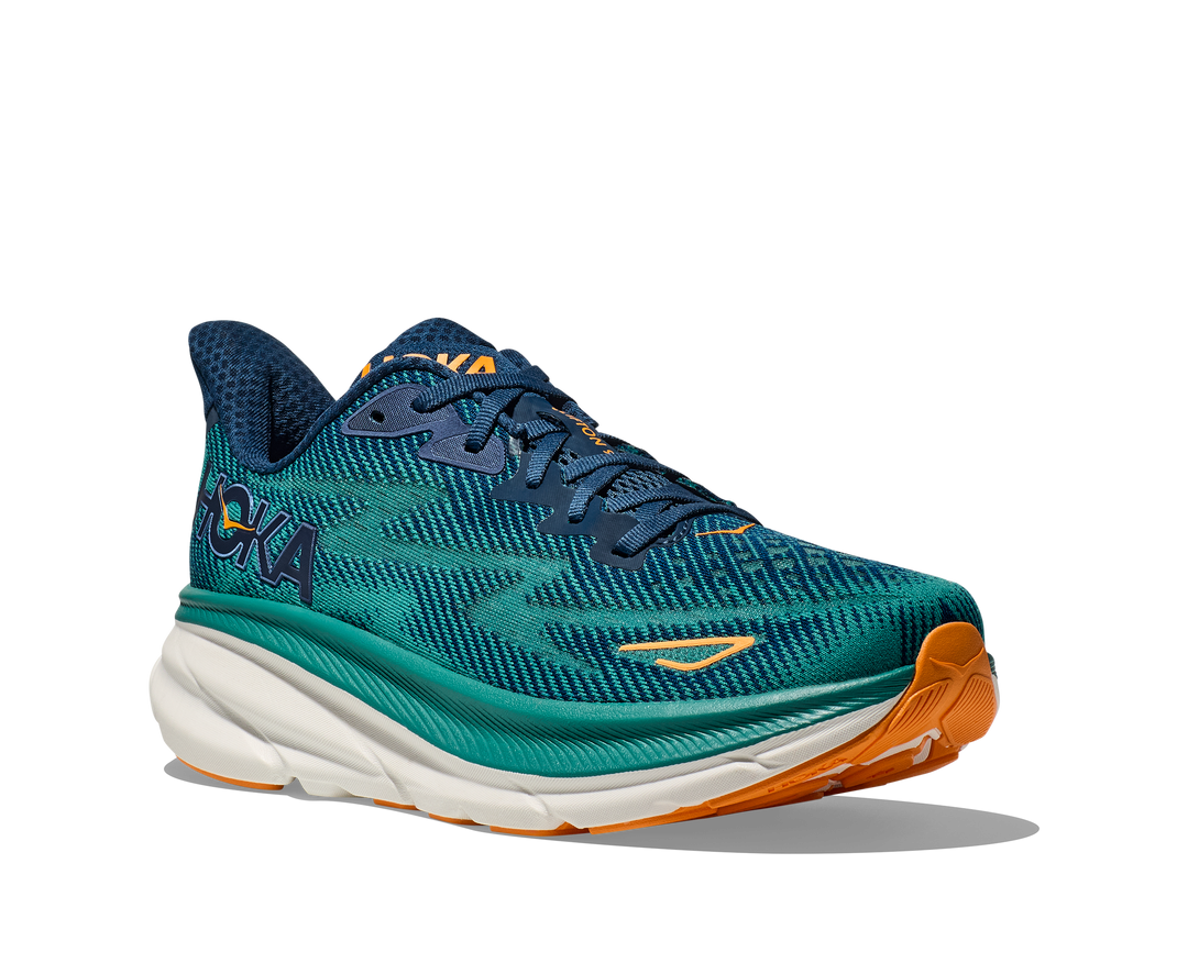 Men's Hoka Clifton 9 Color: Midnight /Oceanic 1