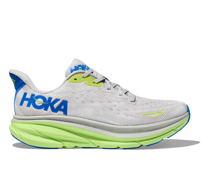 Men's Hoka Clifton 9 Color: Stardust / Cobalt 3