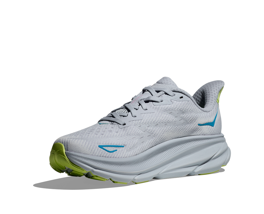 Women's Hoka Clifton 9 Color: Gull/Sea Ice  2