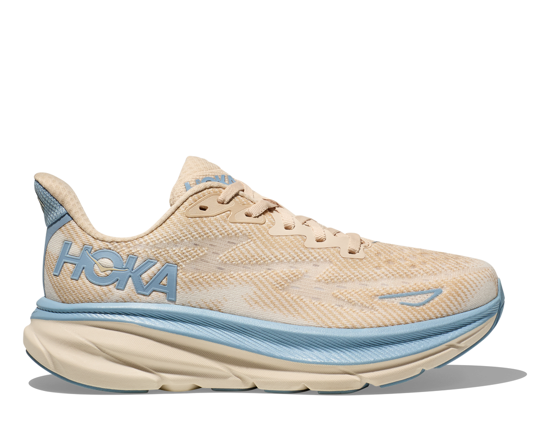 Women's Hoka Clifton 9 Color: Oak/ Alabaster 8