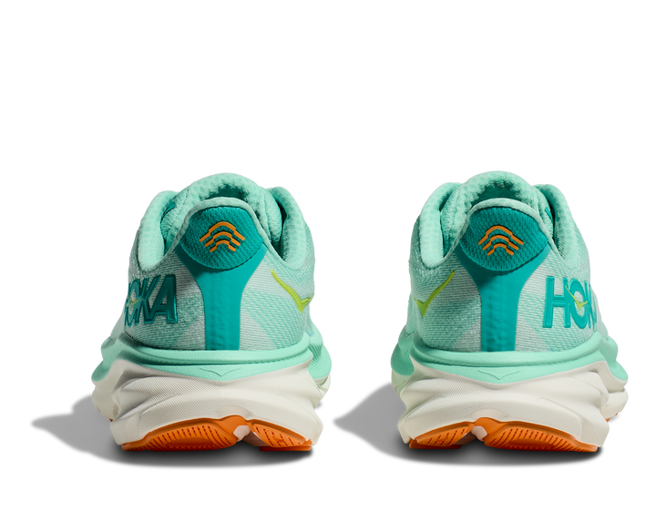 Women's Hoka Clifton 9 Color: Seafoam / Aqua Breeze 6