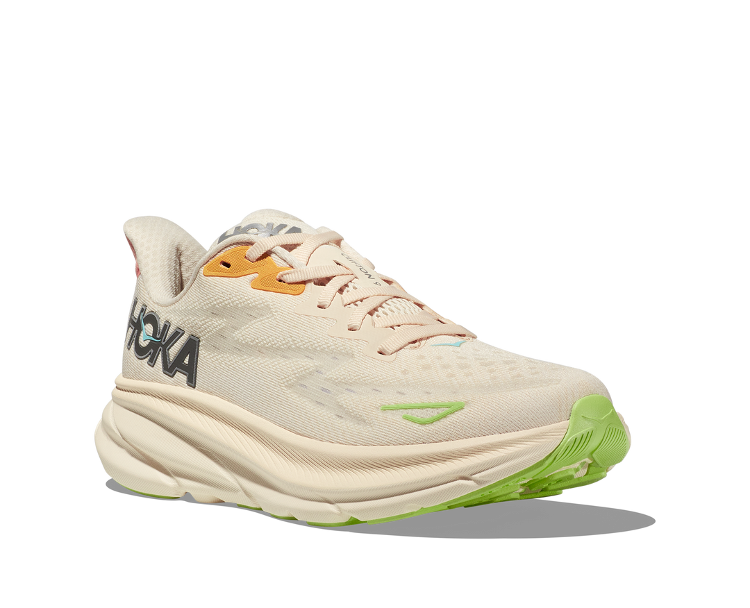 Women's Hoka Clifton 9 Color: Vanilla / Astral 1