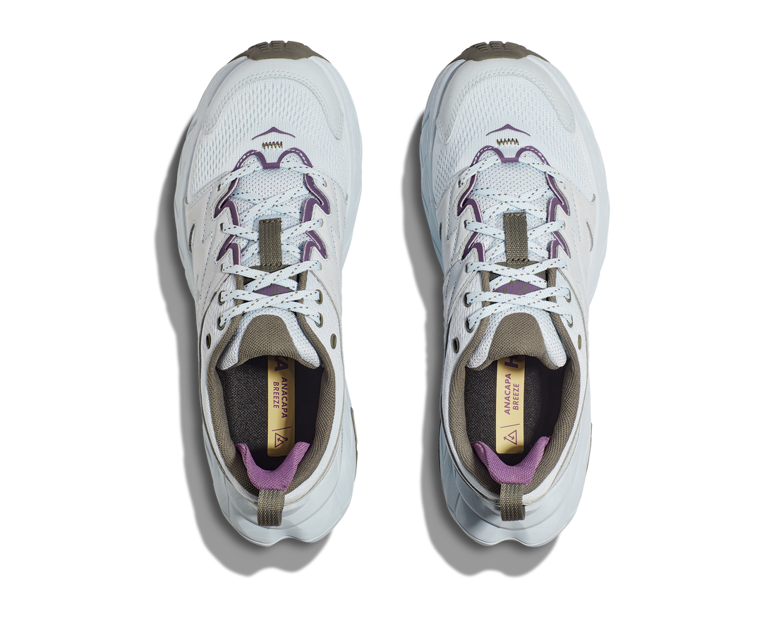 Women's Hoka Anacapa Breeze Low Color: Illusion / Slate 3