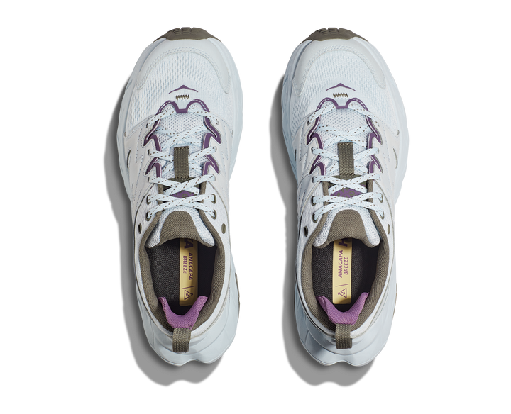 Women's Hoka Anacapa Breeze Low Color: Illusion / Slate 3