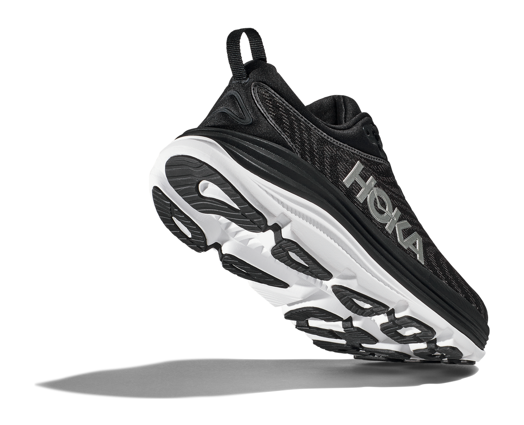 Men's Hoka Gaviota 5 Color: Black / White