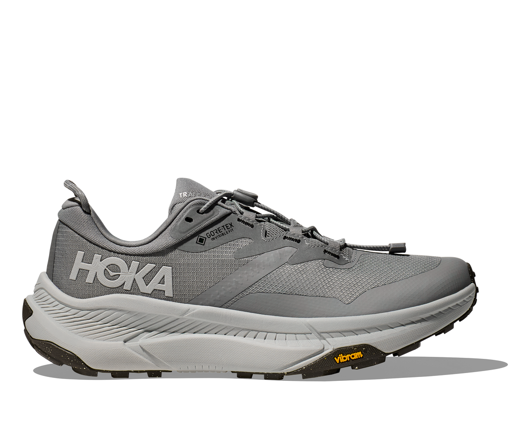 Men's Hoka Transport GTX Color: Galactic Grey / Stardust 3