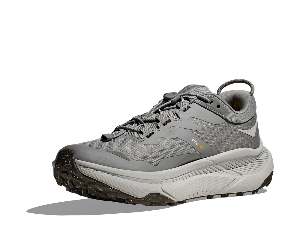 Men's Hoka Transport GTX Color: Galactic Grey / Stardust 2