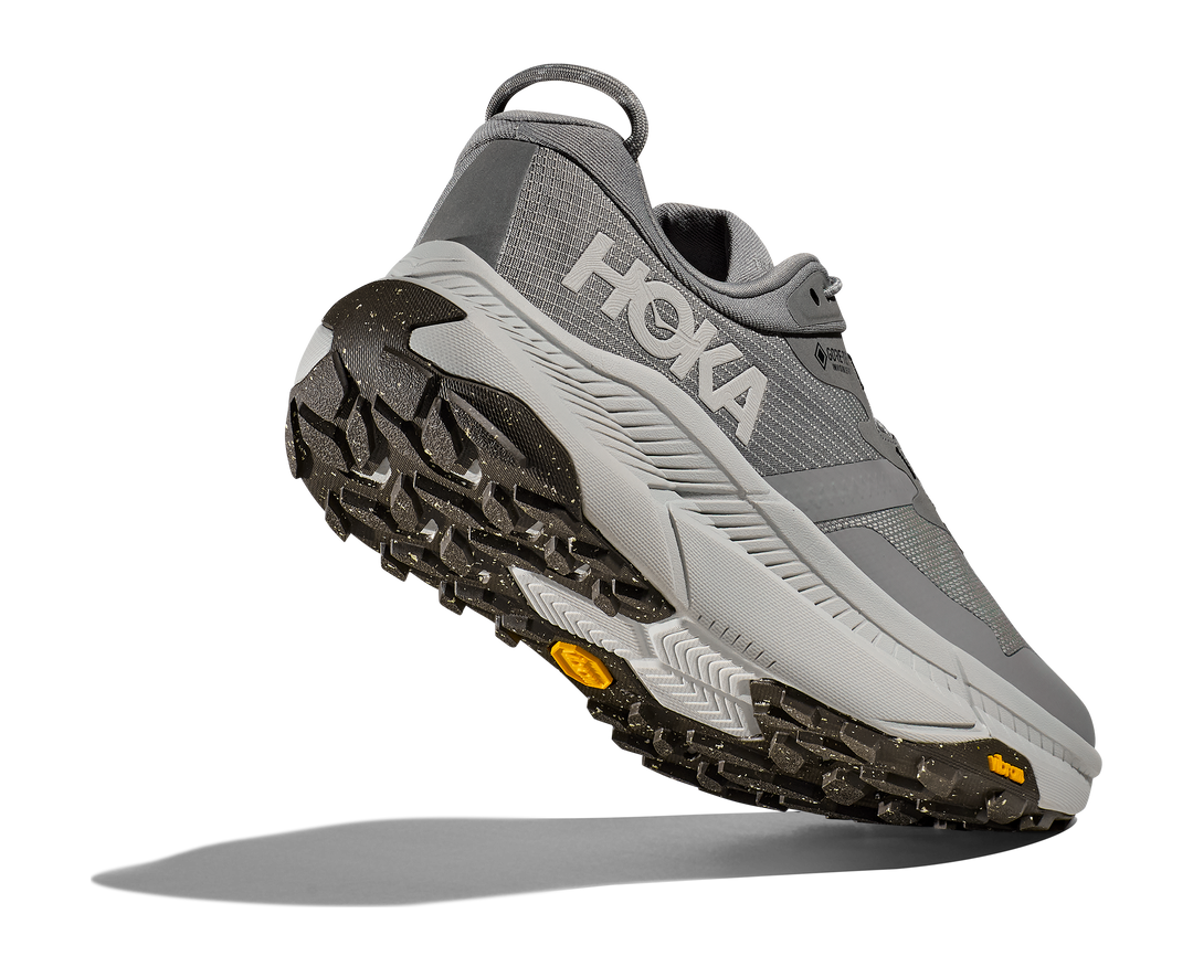 Men's Hoka Transport GTX Color: Galactic Grey / Stardust 5