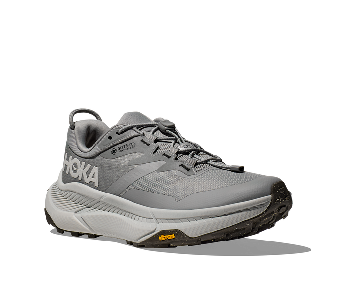 Men's Hoka Transport GTX Color: Galactic Grey / Stardust 1