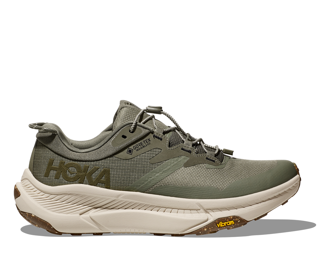 Men's Hoka Transport GTX Color: Slate / Oat Milk 3