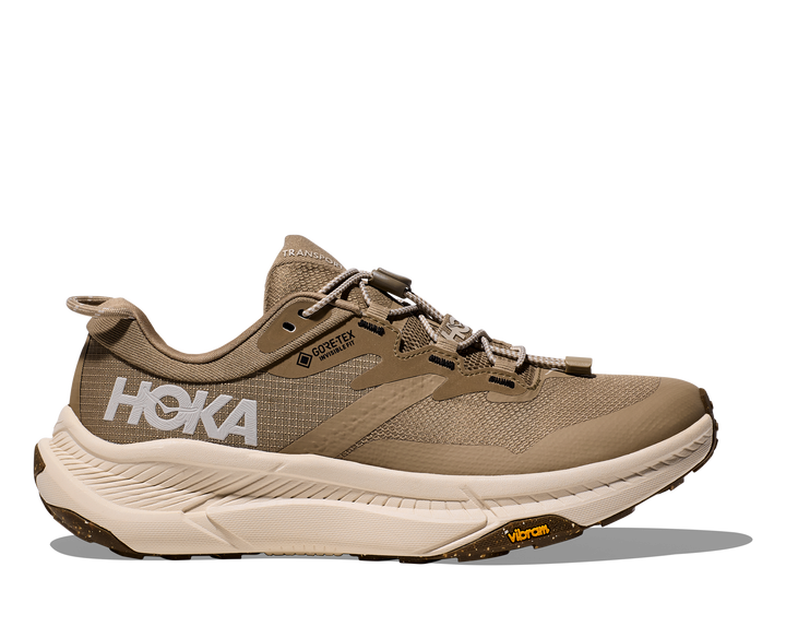 Women's Hoka Transport GTX Color: Dune / Eggnog 3