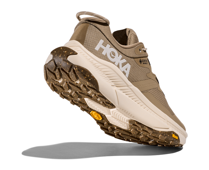 Women's Hoka Transport GTX Color: Dune / Eggnog 5