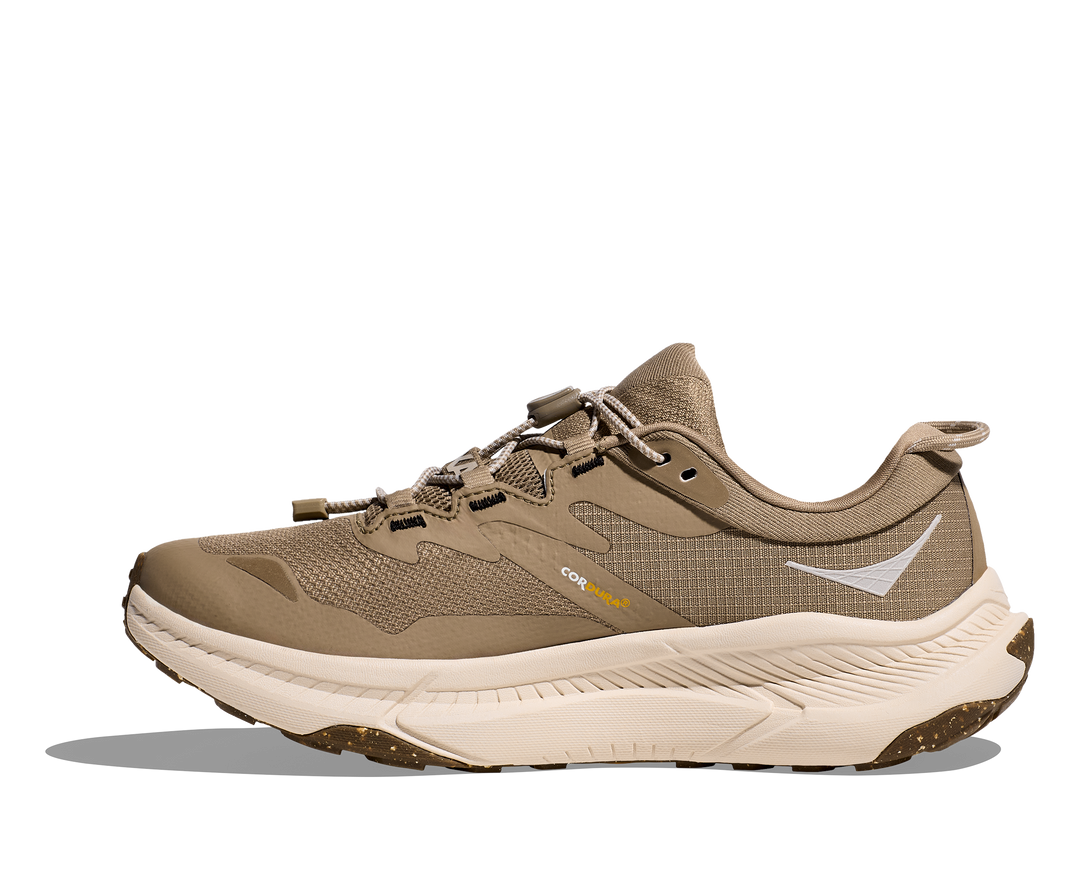 Women's Hoka Transport GTX Color: Dune / Eggnog 8