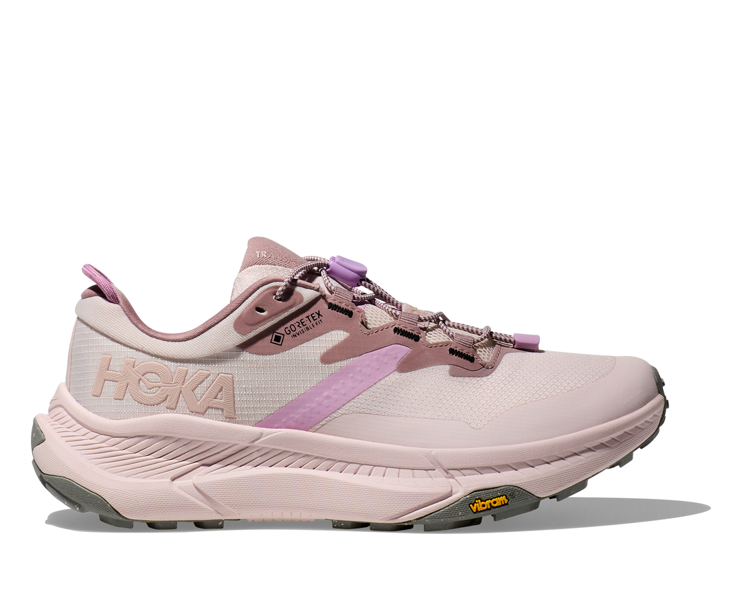 Women's Hoka Transport GTX Color: Cosmic Pearl / Cosmic Pearl 3