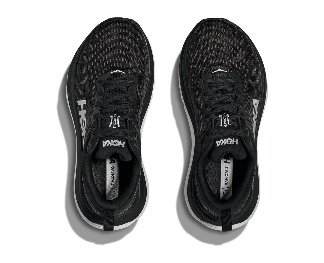 Women's Hoka Gaviota 5 Color: Black / White