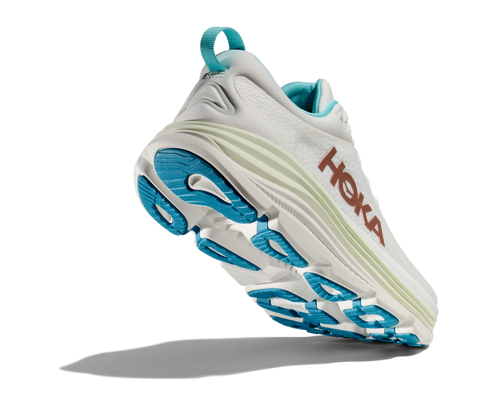 Women's Hoka Gaviota 5 Color: Frost / Rose Gold (WIDE WIDTH) 5