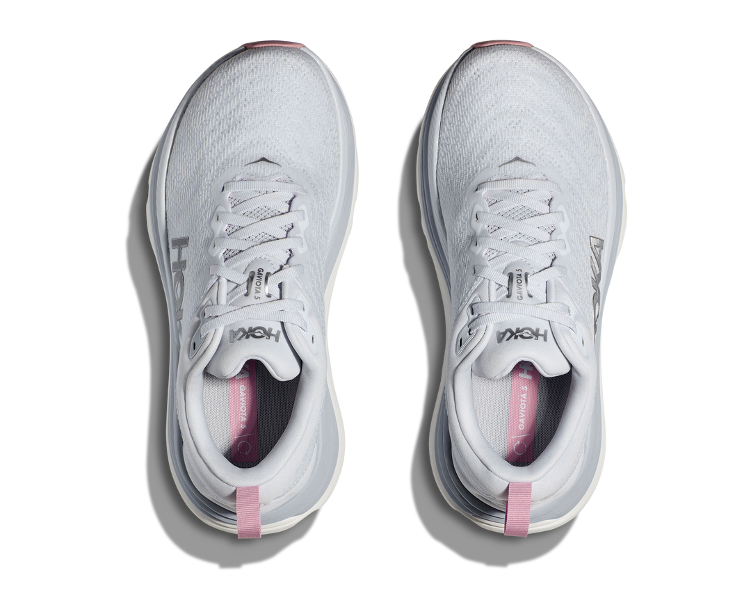 Women's Hoka Gaviota 5 Color: Sea Ice / Pink Twilight (WIDE WIDTH) 4