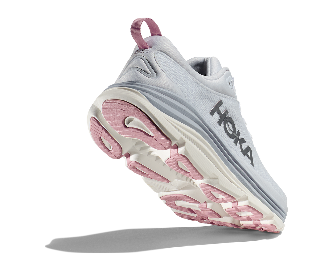 Women's Hoka Gaviota 5 Color: Sea Ice / Pink Twilight (WIDE WIDTH) 5