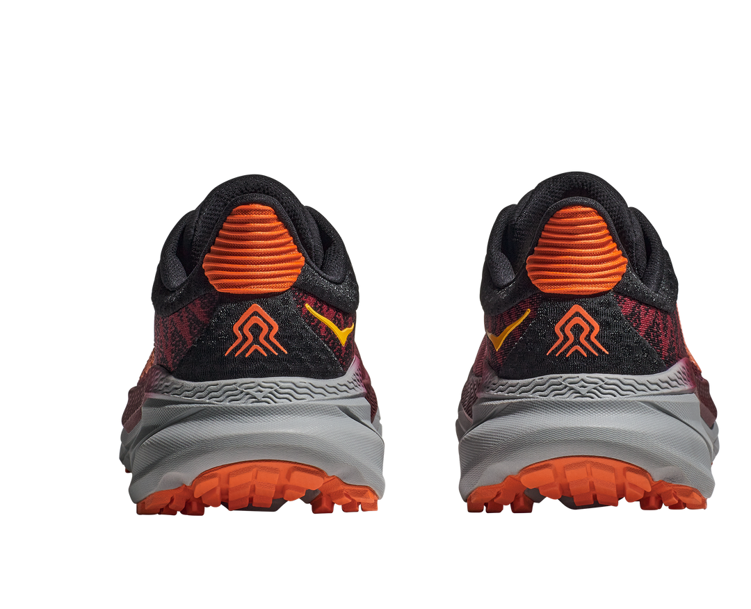 Men's Hoka Challenger 7 Color: Cabernet / Flame