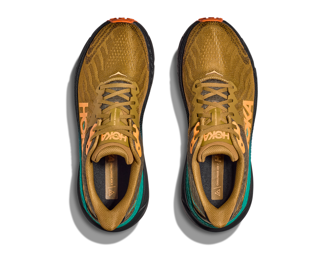 Men's Hoka Challenger 7 Color: Honey / Black  5