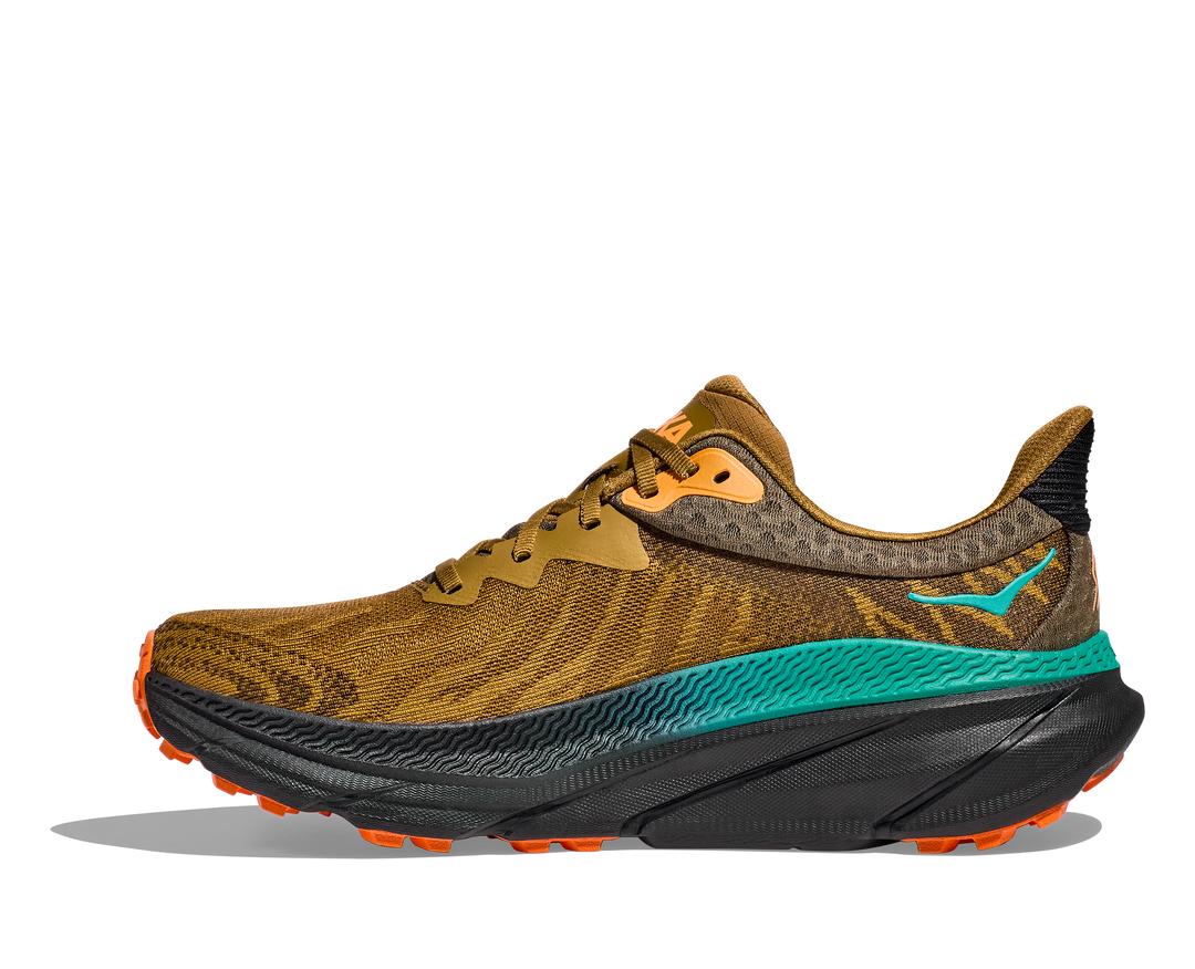 Men's Hoka Challenger 7 Color: Honey / Black  4