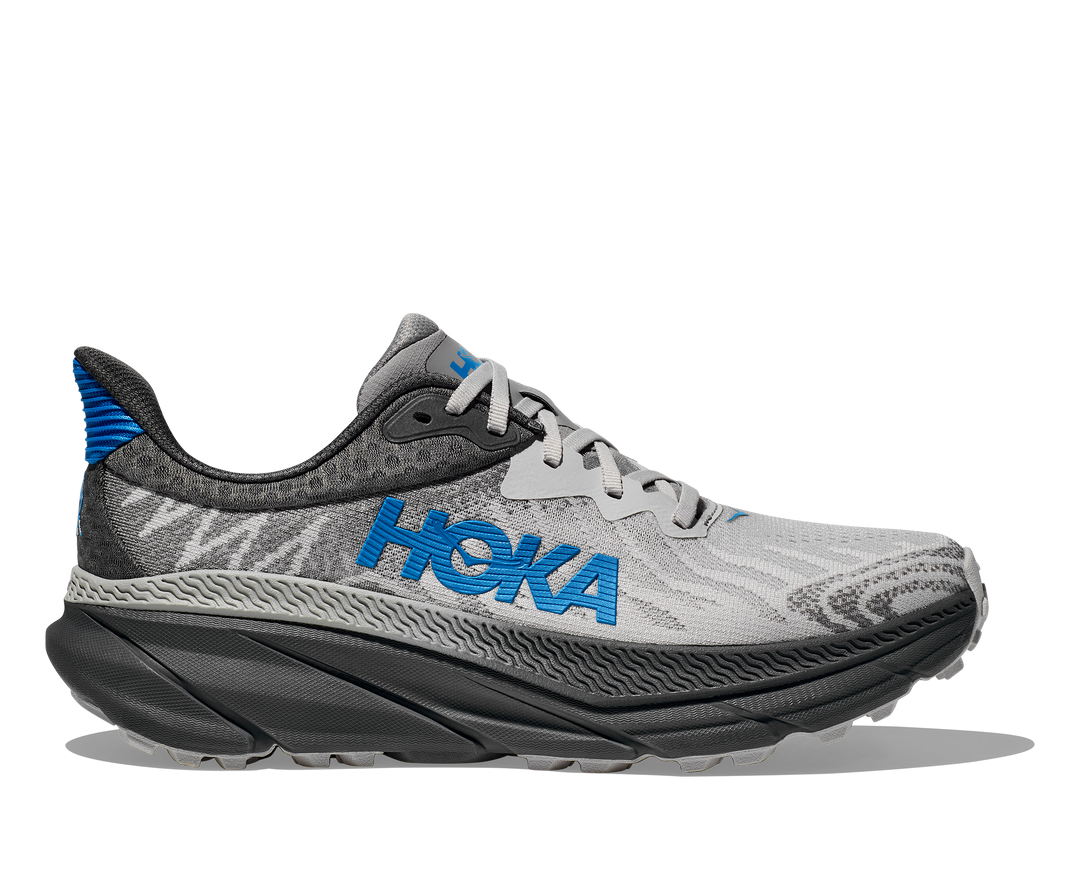 Men's Hoka Challenger 7 Color: Outer Orbit/ Hoka Blue  3