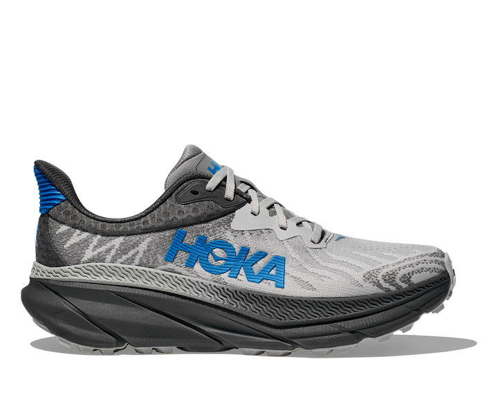 Men's Hoka Challenger 7 Color: Outer Orbit/ Hoka Blue  3